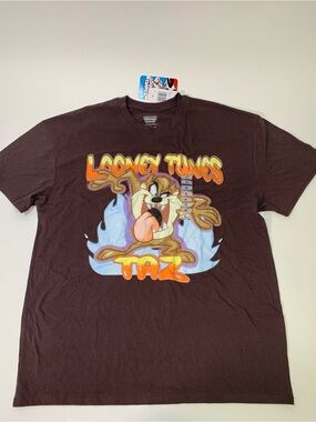 Warner Bros. Taz Graphic Tee - Brown